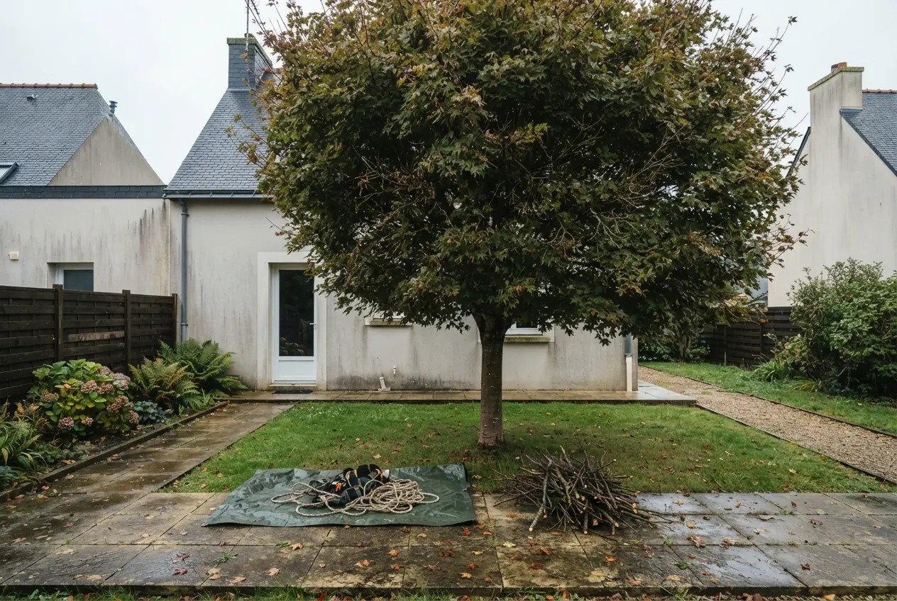 Érable dense avant taille douce à Lorient