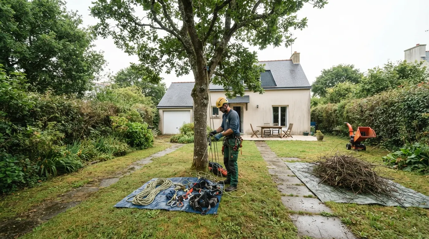 Élagueur professionnel à Lorient et alentours