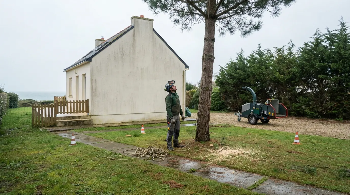 Élagueur professionnel à Lorient et alentours