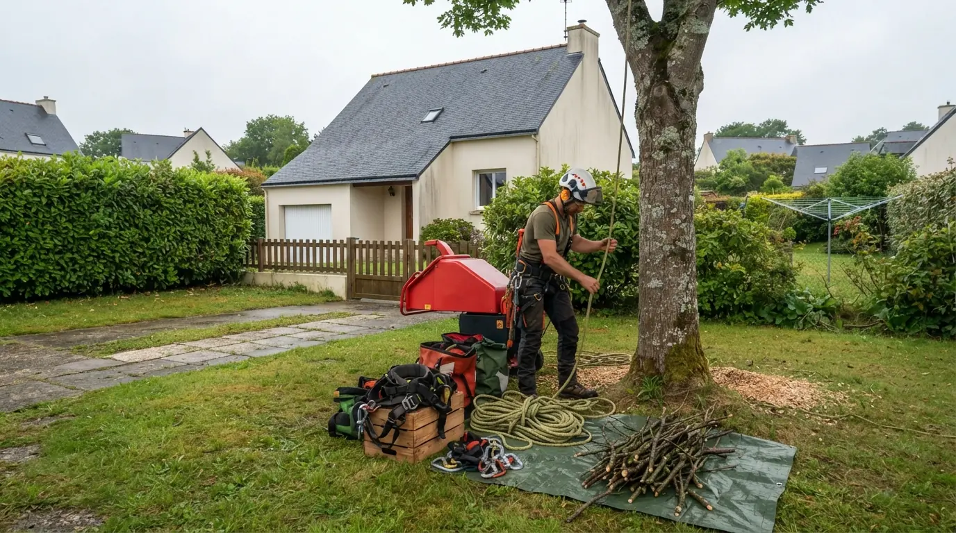 Élagueur professionnel à Quéven et agglomération lorientaise